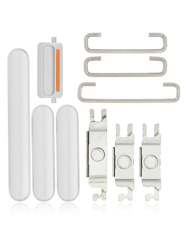 Botones duros (Encendido / Volumen / Interruptor) para iPhone 11 (Blanco)