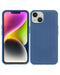 Estuche resistente Mate Asteroid para iPhone 14 Azul 1 PACK