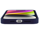 Funda Slim Ruva Moor para iPhone 14 Plus con MagSafe Azul Marino 1 Paquete