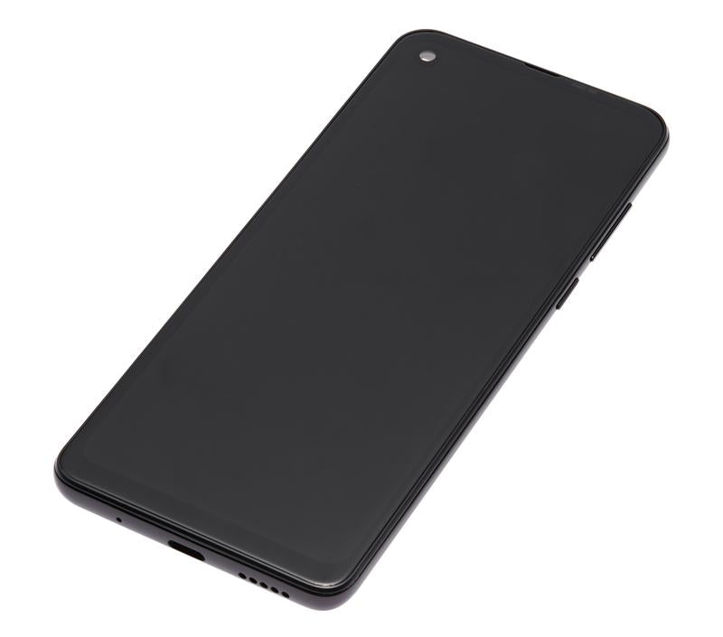 Pantalla LCD con marco para Motorola One Vision (XT1970 / 2019) (Reacondicionado) (Degradado bronce)