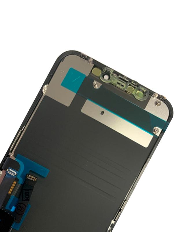 Pantalla LCD para iPhone 11 con placa de acero pre-instalada