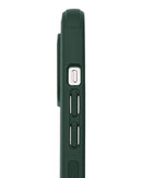 Estuche Rugged Mattur Asteroide para iPhone 14 Verde 1 Paquete