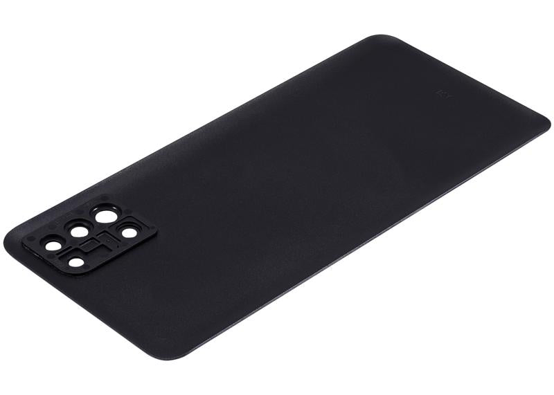 Tapa trasera con lente de camara para Samsung Galaxy A31 (Prism Crush Black)