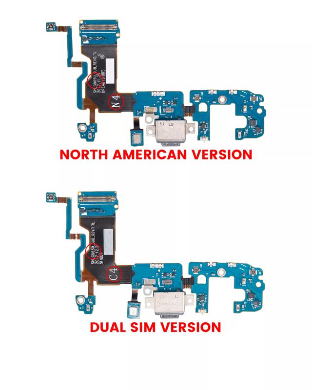 Puerto de carga con cable flex para Samsung Galaxy S9 Plus (G965U) (Version norteamericana) original