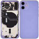 Tapa trasera con componentes para iPhone 12 Mini (Versión Internacional) Usada Original Calidad B (Morado)