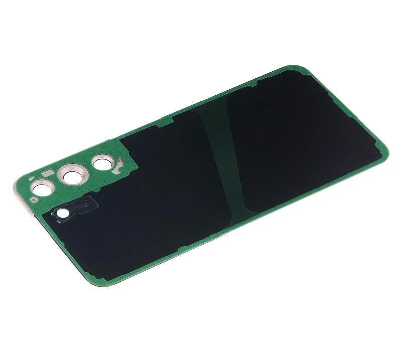 Tapa trasera con lente de camara para Samsung Galaxy S22 5G sin logo Violeta