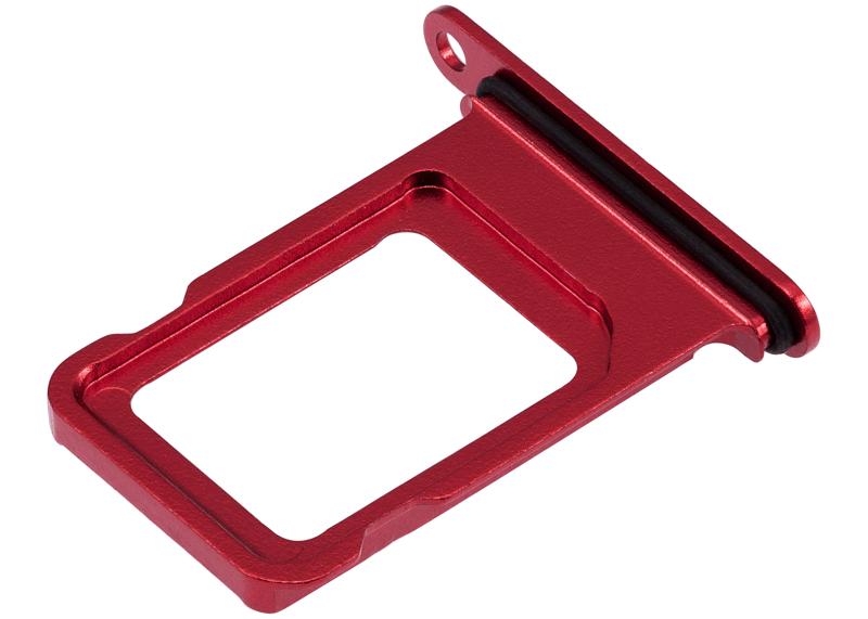 Bandeja para doble SIM para iPhone 14 / 14 Plus (Rojo)