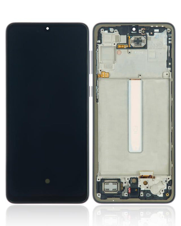 Pantalla LCD con marco para Samsung Galaxy A33 5G (A336 / 2022) (Reacondicionado) (Negro)